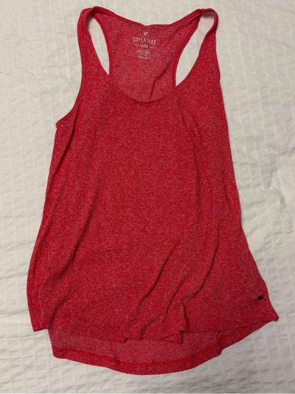 American Eagle Outfitters Red Racerback Tank Medium M